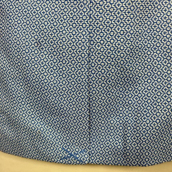 The Limited Blue Print Cotton Blazer - Picture 6 of 11